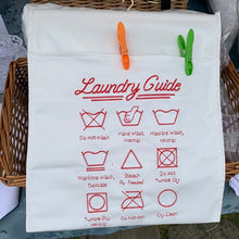 Load image into Gallery viewer, Peg Bag (Laundry Guide)
